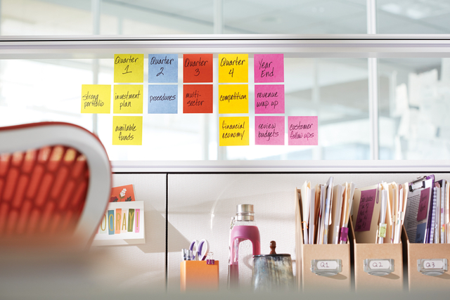 Memoblok Post-it 622 Super Sticky 47,6x47,6mm Carnival 12 stuks