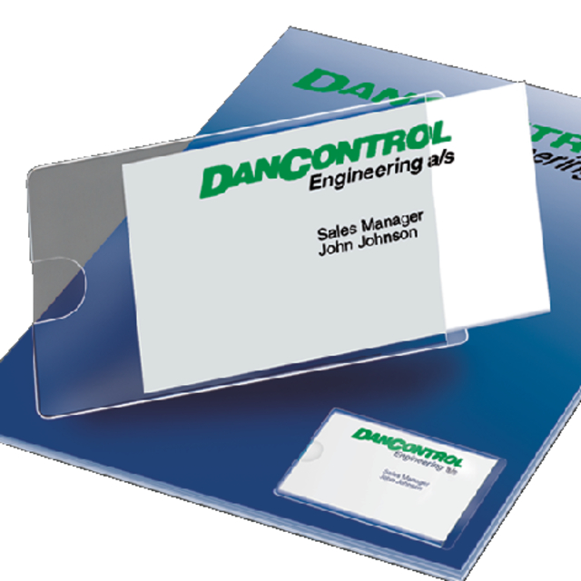 104x 3L adhesive label holders 55x102mm incl. 130 inserts on A5 sheets