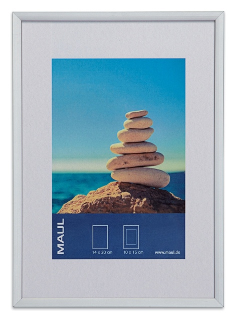 Photo Frame aluminum, 15 x 21 cm