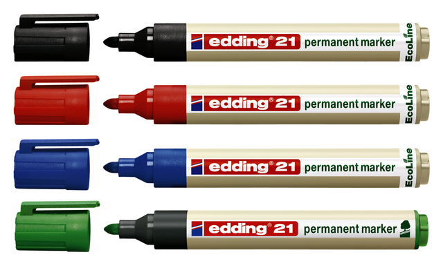 edding 21 EcoLine permanent marker blue