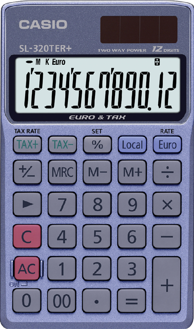 POCKET CALCULATOR CASIO SL-320TER