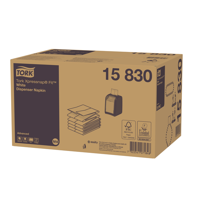 Napkins Tork Xpressnap Fit ® N14 2-ply white 1583