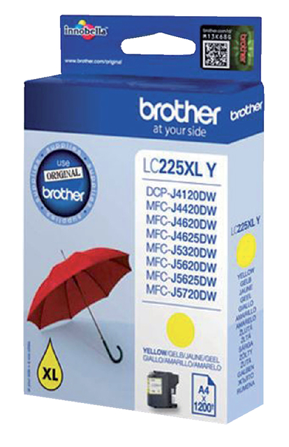 Brother IJ Cartridge Yel HY LC225XLY