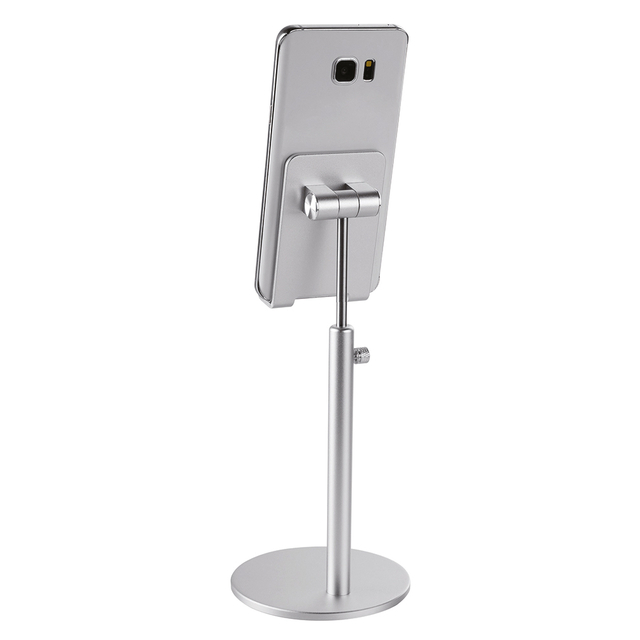 Telefoonstandaard Neomounts DS10200SL1 in hoogte verstelbaar zilver