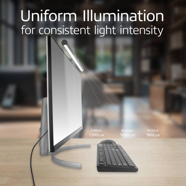 Monitorlamp ACT led dimbaar USB
