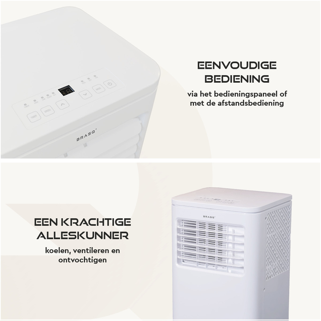 Airconditioning BRASQ MAC9000 9000 BTU wit