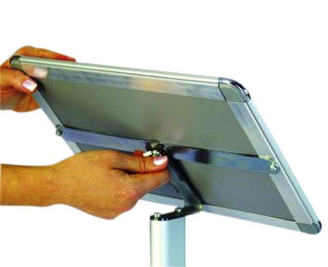 Infostand OPUS 2 with Snap Frame A3 25mm