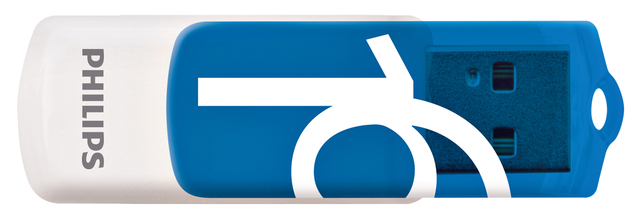 USB stick 2.0 Philips Vivid USB-A 16GB blauw