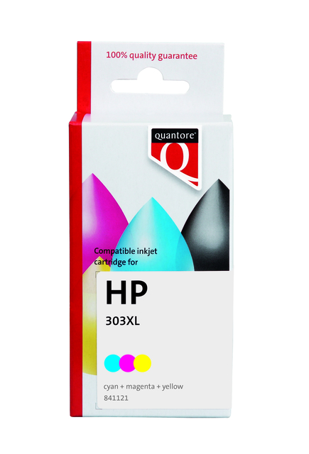 Inkjet cartridge Quantore HP T6403AE 303XL color HC