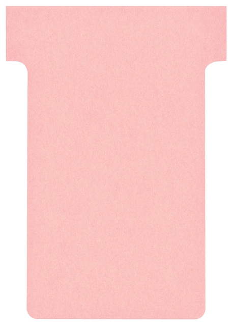 Planbord T-kaart Nobo nr 2 48mm roze 100 stuks