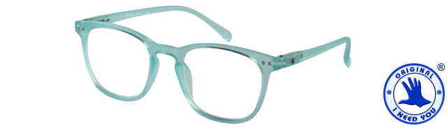 Leesbril I Need You +1.00 dpt Frozen blauw