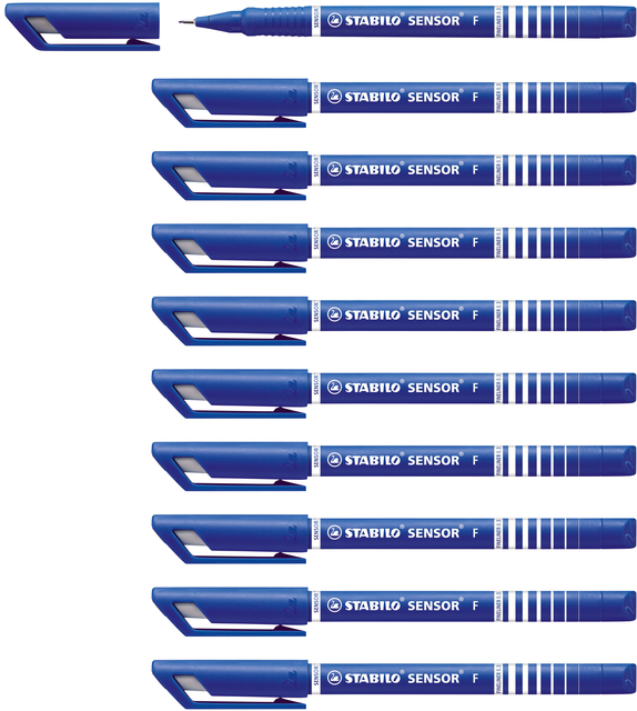 Fineliner STABILO Sensor 189/41 fijn blauw