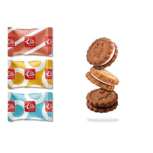 Koekjes Elite Selection Double Crème mix 120 stuk