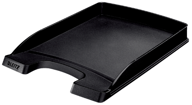 Letter Tray Leitz Plus Slim A4 black