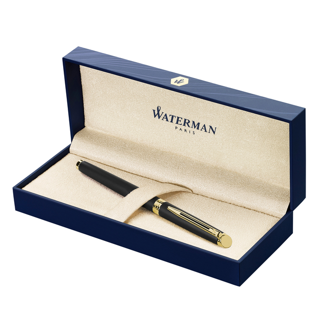 Rollerpen Waterman Hémisphère matt black GT fi