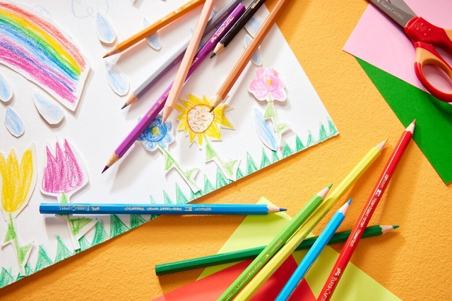 Kleurpotloden Faber-Castell assorti set à 24 stuk