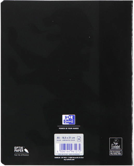 Oxford School A5 Soft Card Cover Exercise Book Ruled 72 Pages Assorted
