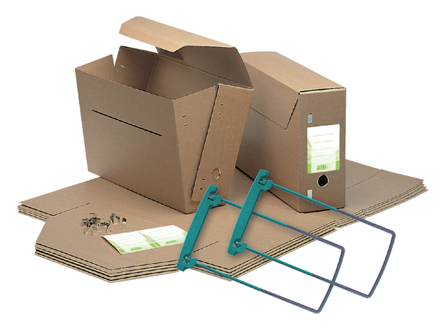 Municipal Archives File Box retail pack 10 sturdy filex boxes and 10 convenient JalemaClipex mechanisms