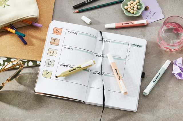Markeerstift STABILO Swing cool nature colors aardegroen