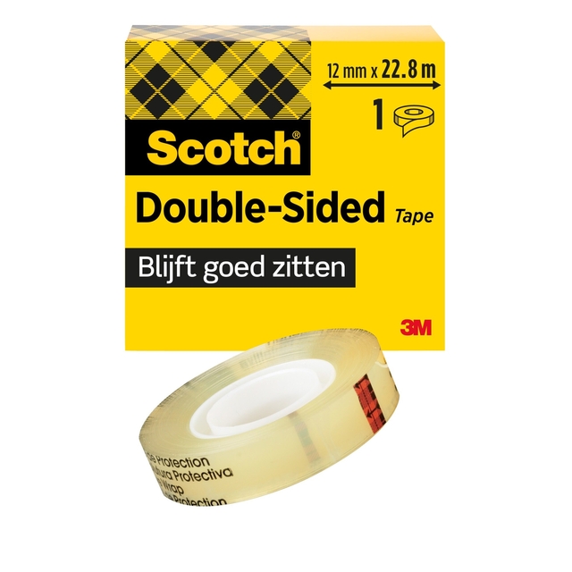 Adhesive tape Scotch 665 12mmx22.8m double-sided