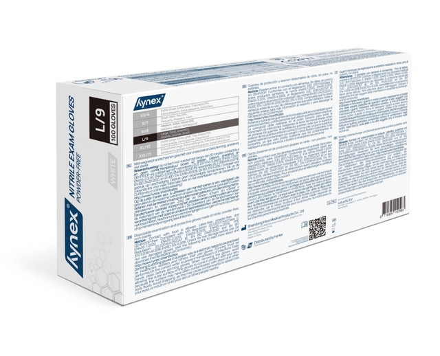 HANDSCHOEN COMFORT NITRIL S BLAUW 100 STUKS