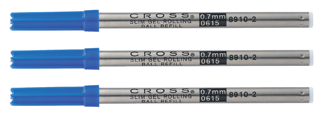 Rollerpenvulling Cross classic century en Click medium blauw