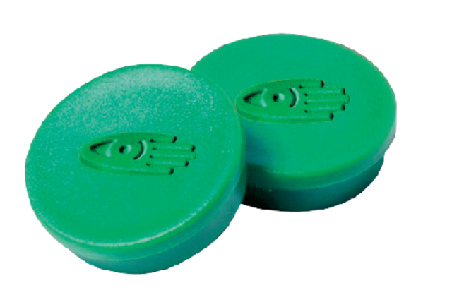 Legamaster magnet 30mm green 10pcs
