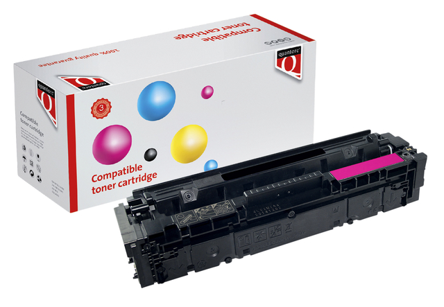 Toner cartridge Quantore alternative for HP CF543A 203A red