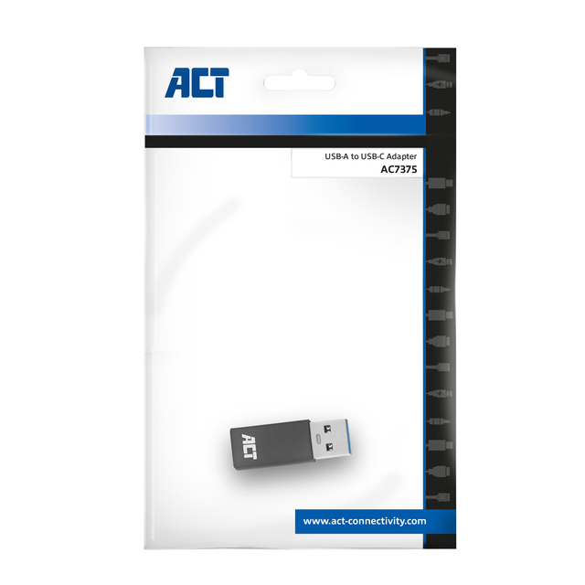 Adapter ACT USB-A naar USB-C USB 3.2 Gen.1