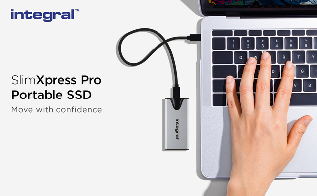 SSD Integral SlimXpress Portable USB-C 500GB