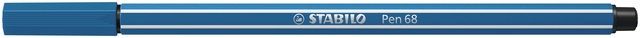 Viltstift STABILO Pen 68/41 medium ultramarijn blauw