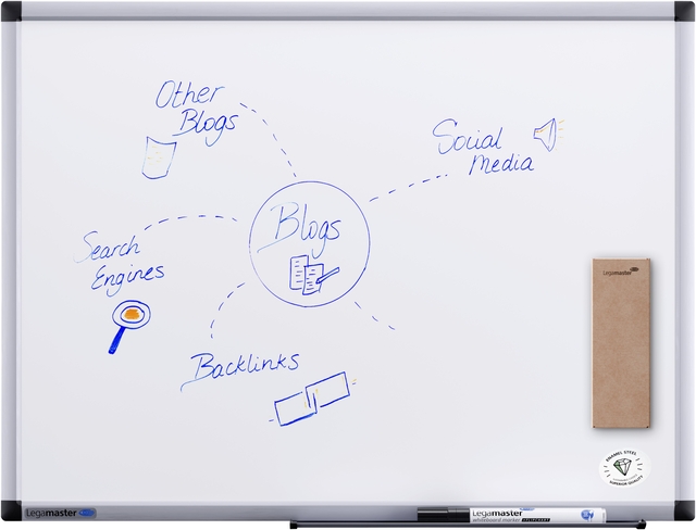 Whiteboard Legamaster UNITE PLUS 45x60cm