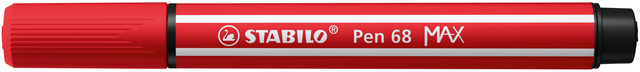 Viltstift STABILO Pen 68/48 Max karmijnrood