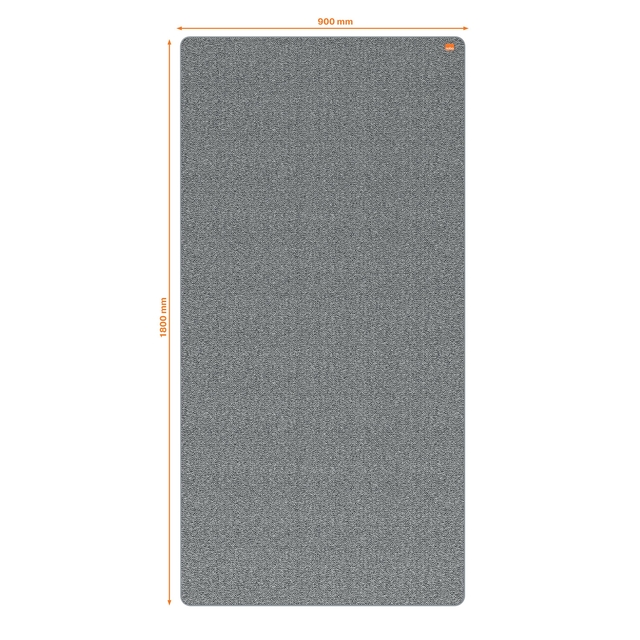 Draagbaar whiteboard en memobord Nobo Move & Meet 1800x900mm