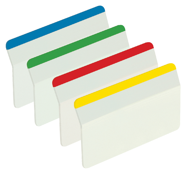 Indextabs Post-it 686A1 38x50.8mm strong curved assorted 24 tabs