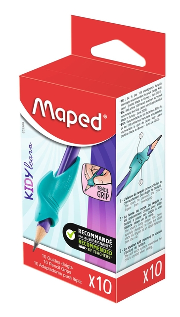 Potloodgrip Maped Kidy Learn set à 10 stuk