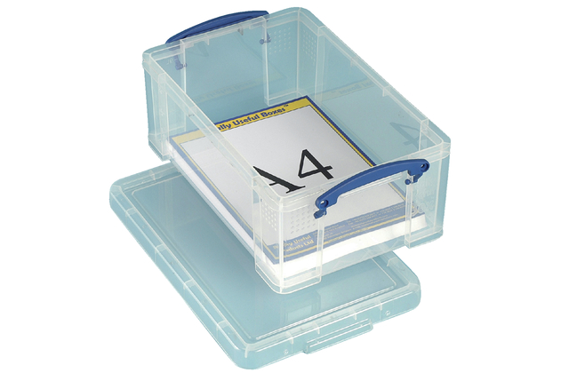 Really Useful Products 9L Box Clear