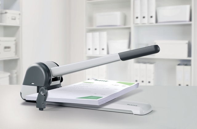 Hole Punch Leitz 5182  Super 250 sheet silver