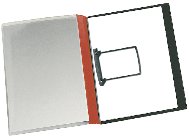 Jalema A4 Report File red with JalemaClip