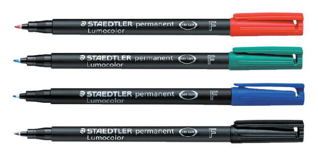 Staedtler Lumocolor Pen Fine Red 318-2