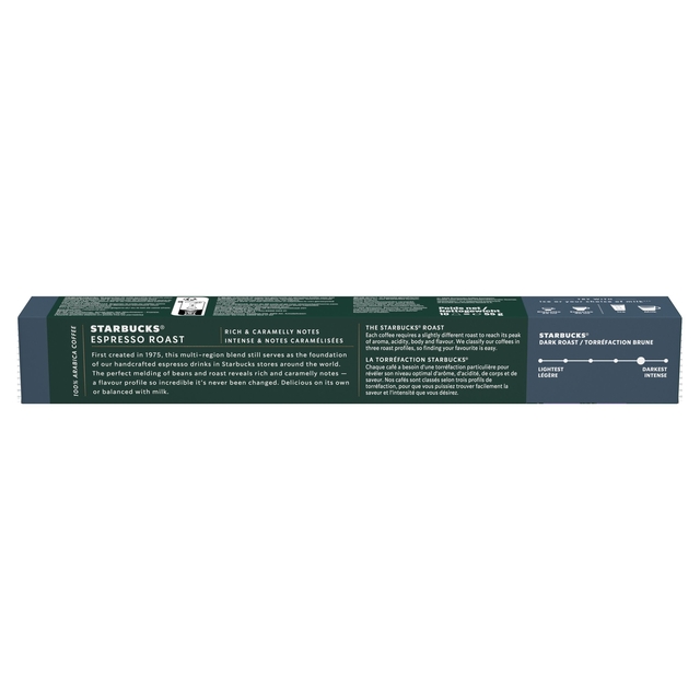 Koffiecups Starbucks espresso roast 10 stuks