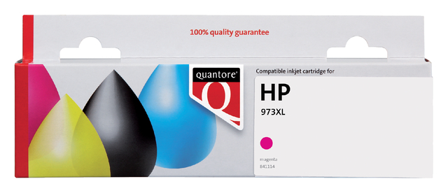 Ink cartridge Quantore alternative for HP F6T82AE 973X red