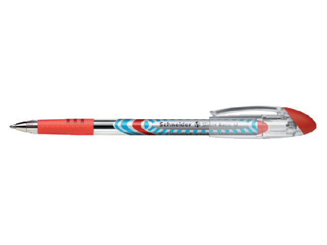 Ballpoint Schneider Slider Basic M 0,5mm red