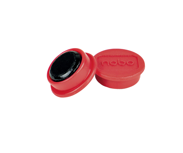 Magnet Nobo 13mm 100gr red 10 pieces