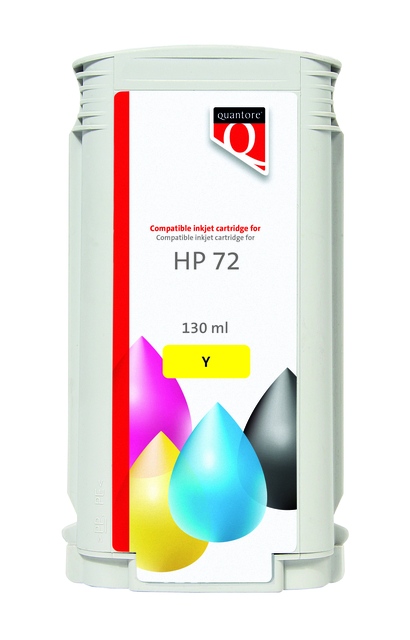 Inkjet cartridge Quantore HP 72 C9373A yellow