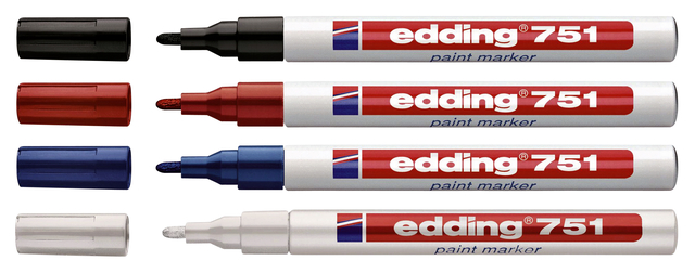 edding 751 paint marker white