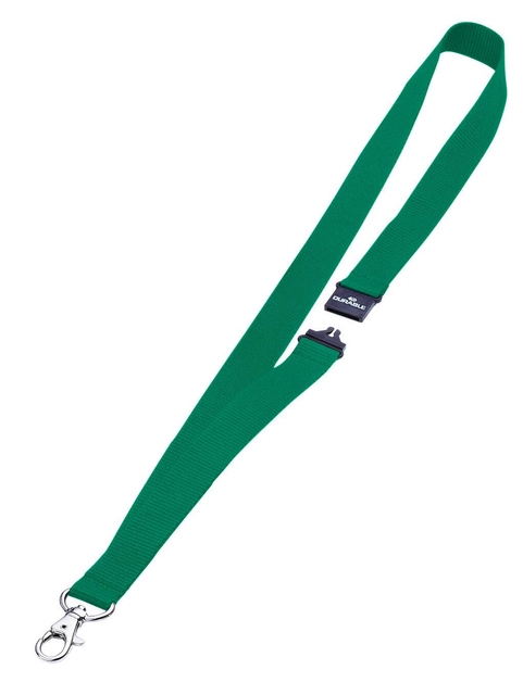 Durable Textile Grn Lanyard 20mm 813705