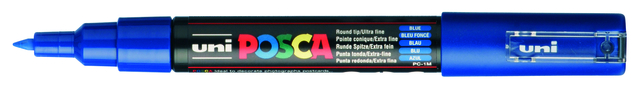 Paint marker Posca PC1MC extra fine dark blue
