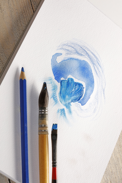 Tekenblok Clairefontaine Paint On A5 gekorreld 20 vel 250gr