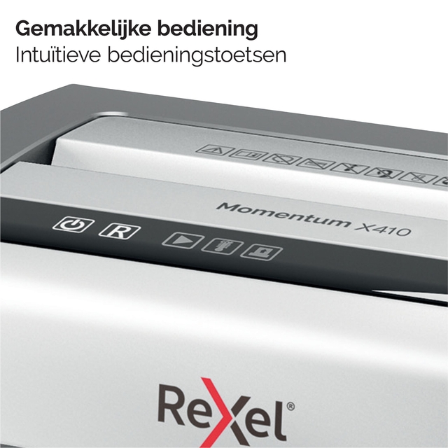 Papiervernietiger Rexel Momentum X410 snippers 4x28mm